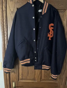 Ebbets Field Flannel San Francisco Seals Varsity Jacket - Large - Picture 1 of 4