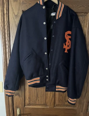 Ebbets Field Flannel San Francisco Seals Varsity Jacket - Large - Image 1 of 4