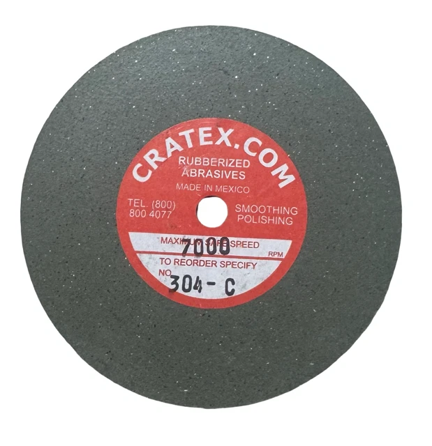 Cratex 3" Rubber Grinding Wheel Silicon Carbide, Coarse 304-C Foto 1 de 1