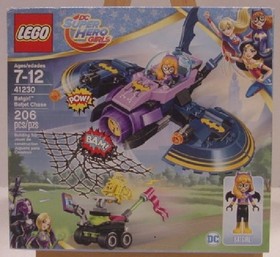 LEGO DC SUPER HERO GIRLS BATGIRL BATJET CHASE 41230 NEW SEALED RETIRED 