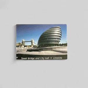 Tower Bridge And City Hall London England Postcard - Picture 1 of 2