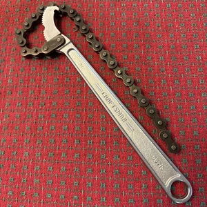 Llave de cadena vintage Craftsman 12" 9-55713 4" capacidad EE. UU. 🇺🇸 Excelente - Imagen 1 de 22