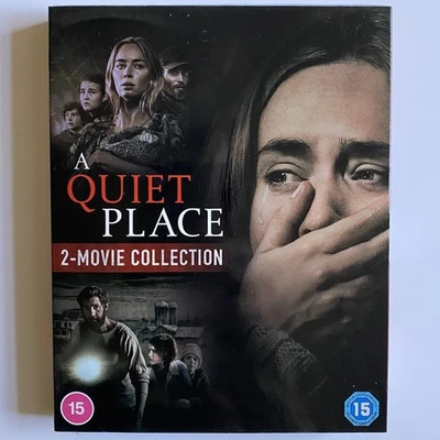 A Quiet Place: 2-Movie Collection (Blu-ray)  OOP Slipcover  Emily Blunt NEW - Image 1 of 4