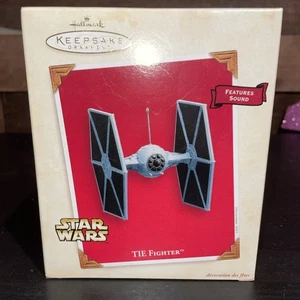 2003 Hallmark Keepsake Star Wars Ornament w/ Sound - Tie Fighter QXI7507 - Picture 1 of 2
