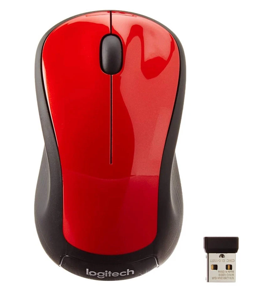 Logitech M310 Wireless Mouse (Glossy Red) - Image 1 of 1