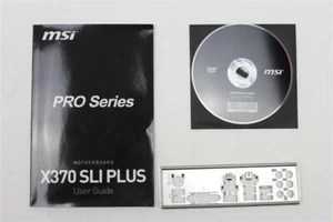 MSI X370 SLI Plus Handbuch - Blende - Treiber CD #125796 - Afbeelding 1 van 1