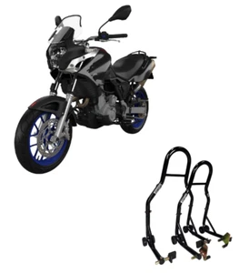 Par 2 Caballetes Elevador Moto Rueda Neumáticos Aprilia Pegaso 125 600 650 660 - Imagen 1 de 9