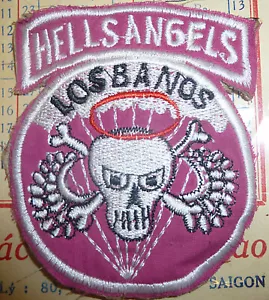 Patch - HELLS ANGELS - Deaths Head Wings - 503rd AIRBORNE - Vietnamkrieg - 1841 - Bild 1 von 2