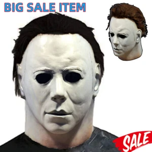 Halloween Scary Michael Myers Mask 1978 Halloween Latex Full Head One Size - Picture 1 of 8