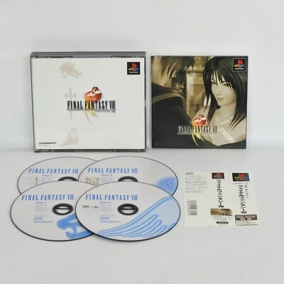 PS1 FINAL FANTASY VIII 8 FF8 Spine * Playstation For JP System p1 - Image 1 of 2