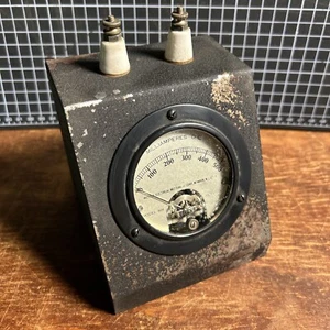 Medidor eléctrico vintage Weston modelo 301 miliamperios DC sin probar - Imagen 1 de 9