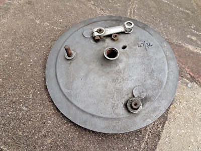 ВИНТАЖНЫЙ BMW R50 R60 R75 5/6 ПЕРЕДНЕЕ КОЛЕСО ТОРМОЗ СТУПИЦА БАШМАК ПЛАСТИНА 1.230.023 R75/5 ETC - Изображение 1 из 2