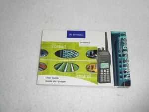 Motorola HT1550-XLS Portable Radio User Guide Manual - Picture 1 of 5