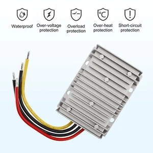 12V Auf 48V DC-DC Step Up Boost Spannungswandler 1-6A Industrie-Netzteile - Picture 1 of 31