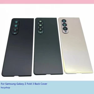 Vitre Arrière Coque pour Samsung Galaxy Z Fold 3 Batterie Coque Arrière Pièces Neuf - Photo 1 sur 8