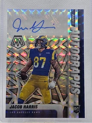 2021 Panini Mosaic Football Jacob Harris Mosaic Prizm Auto RC - Image 1 of 2