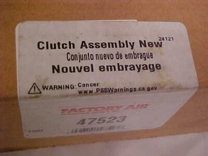 FACTORY AIR CLUTCH ASSEMBLY 47523 NEW IN THE BOX - Picture 1 of 5