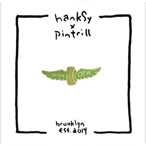 ⚡RAR⚡PINTRILL x HANKSY MOUNTAIN DEW WINGS PIN *BRANDNEU* LIMITED EDITION 🥤 - Bild 1 von 2