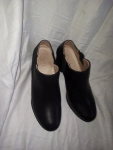 SOUL Naturalizer Claira Black Ankle Boots Size 9.5W Shoe Bootie NWOB - Picture 1 of 10