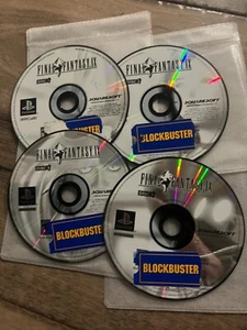 Final Fantasy IX (Sony PlayStation 1, 2000) 4 DISCS ONLY - Picture 1 of 5