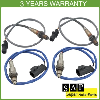 Set of 4x Up+Downstream Oxygen Sensor For Jaguar F-Type 2016-2018 XE XF XJ 3.0L - Image 1 of 4