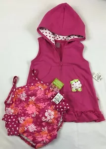 The Childrens Place Infant Girls Sz 3-6 Months One Piece Bathing Suit & Cover Up - Picture 1 of 5