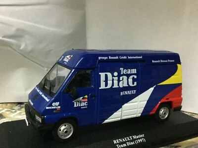 MODELLINO RENAULT MASTER TEAM DIAC(1997)SCALA 1:43 DIE-CAST METAL NUOVO PERFETTO - Immagine 1 di 4