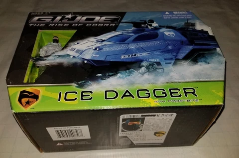 GI JOE The Rise of Cobra ROC ICE DAGGER With FROSTBITE Cover
