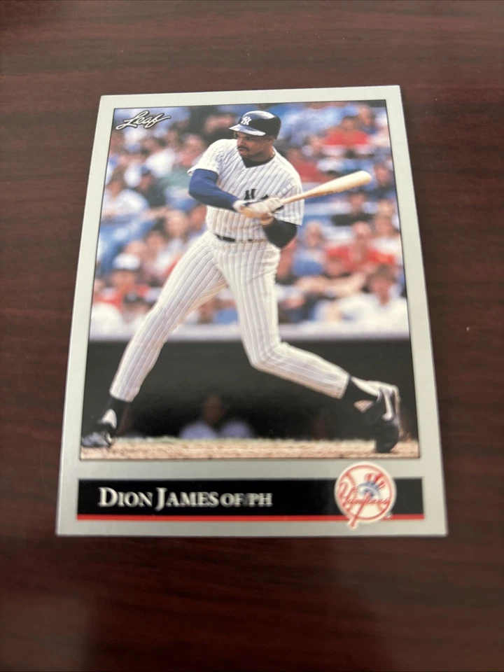 1992 Leaf Dion James New York Yankees #365 - Image 1 of 1