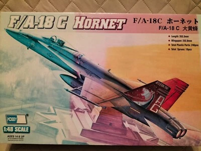 Hobbyboss F-18 C Hornet + TwoBobs + Eagle Strike 1/48 - Immagine 1 di 4