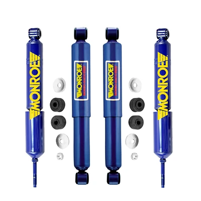 Front & Rear Shock Absorber 4PCS Set Monroe For Nissan D21 Frontier Pickup RWD - Image 1 of 4