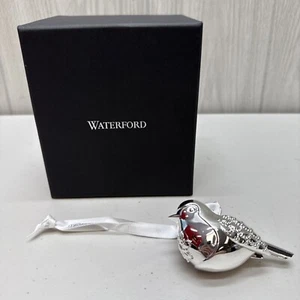 Waterford Silver Robin Ornament Boxed w/tag # 40035213 - Picture 1 of 18