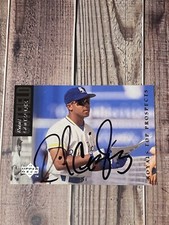 1993 Upper Deck #127 Raul Gonzalez Wilmington Blue Rock Signed Autograph