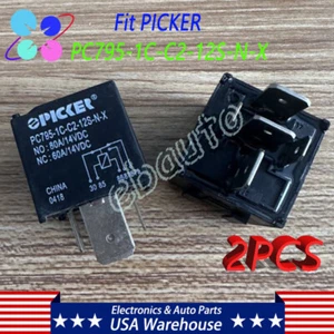 For PICKER PC795-1C-C2-12S-N-X 12V 60A 14VDC 5PINS NEW Power Relay x 2 - Picture 1 of 8