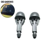 2PC Car Windscreen Washer Wiper Nozzle FrontWindow Spray Jet For Aygo MK1 05-14