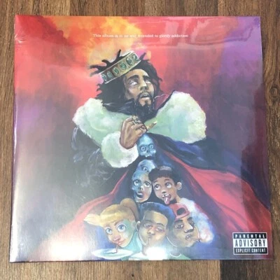 J. Cole - KOD LP [Vinyl New] Sealed Conscious Hip Hop Rap Black Record Album EX - Image 1 of 2