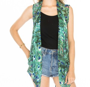 peacocks winter coats