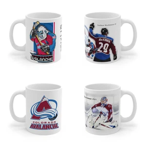 Colorado Avalanche KUNST Becher Kaffee Tee Geschenk Spaß Team Hockey Souvenir - Bild 1 von 16