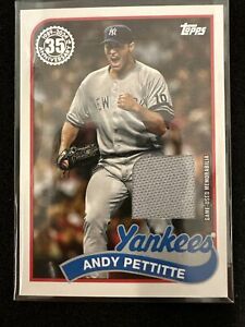 2024 Topps Series 1 Baseball - Andy Pettitte - Game Used Jersey - 89BR-APE