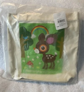 Sanrio Deery Lou Rainbow Fabric Tote Bag Brand New With Tags Vintage 2002 - Picture 1 of 8