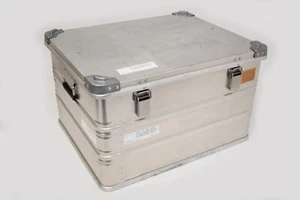Zarges Kiste 62x50x40 Box Alukiste Alubox Transportkiste Lagerbox Ex. Bundeswehr - Picture 1 of 16