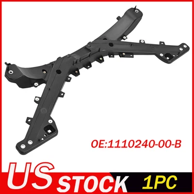 Marco de soporte de radiador delantero para Tesla Modelo 3 2017-23 núcleo 1110240-00-B Foto 1 de 4