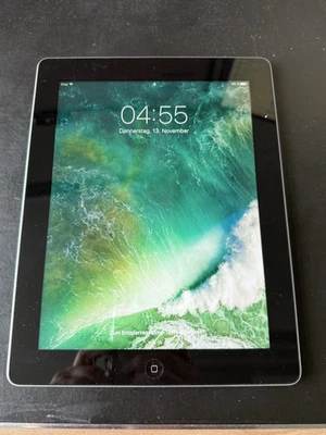 Apple iPad 4. Gen. 16GB, WLAN, 24,64 cm, (9,7 Zoll) - Schwarz - Bild 1 von 4