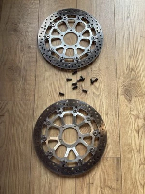Ducati 999 749 Front Brembo Discs Pair Left Right - Image 1 of 4