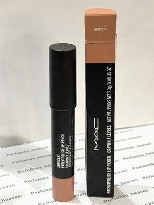 MAC Patentpolish Lip Pencil INNOCENT  Full Size  2.3g New With Box - Image 1 of 2