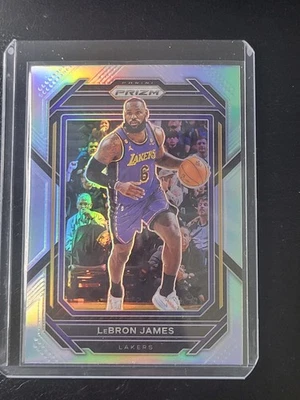 Lebron James 2022-23 Panini Prizm Silver Prizm SP Los Angeles Lakers - Image 1 of 2