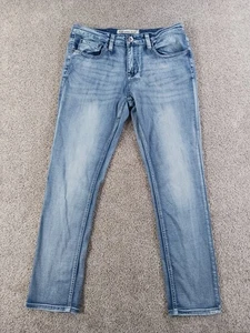 Royalblau 34x30 Herren Denim Jeans Skinny Blau Baumwollmischung - Bild 1 von 10