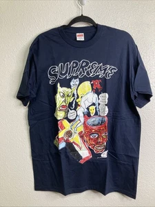 Supreme NEU SS20T7 Daniel Johnston T-Shirt Medium Navy Blau - Bild 1 von 4