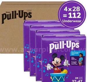 Pull-Ups Boys' Potty Training Pants, Size 3T-4T Training Underwear (32-40 lbs... - Picture 1 of 3