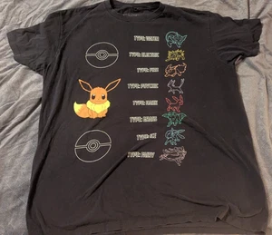 Camiseta Pokemon EEVEE Evolutions - XL - Imagen 1 de 3
